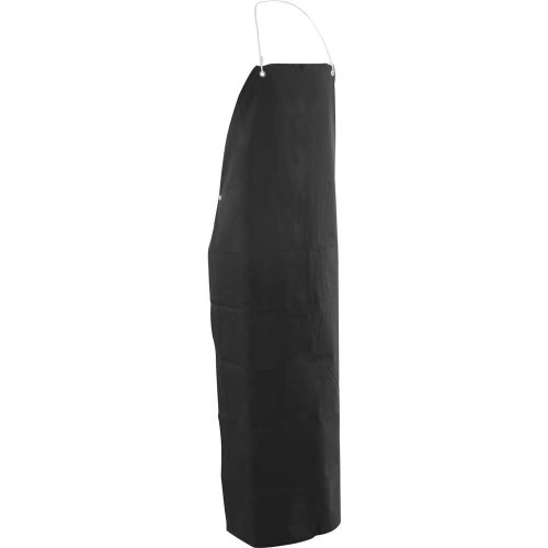 Avental de PVC com forro 70 x 120 cm preto Avental de PVC com forro 70 x 120 cm preto
