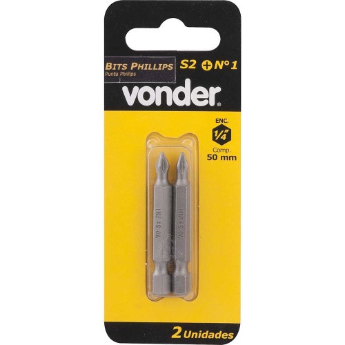 Bits phillips nº 1 - 3/16 Bits phillips nº 1 - 3/16
