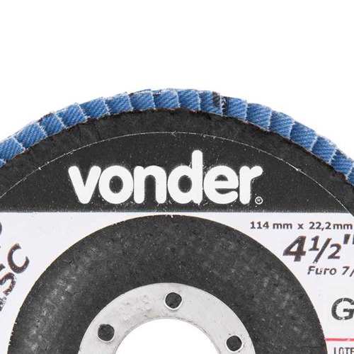 Disco de lixa flap disc cônico 4 1/2 Disco de lixa flap disc cônico 4 1/2