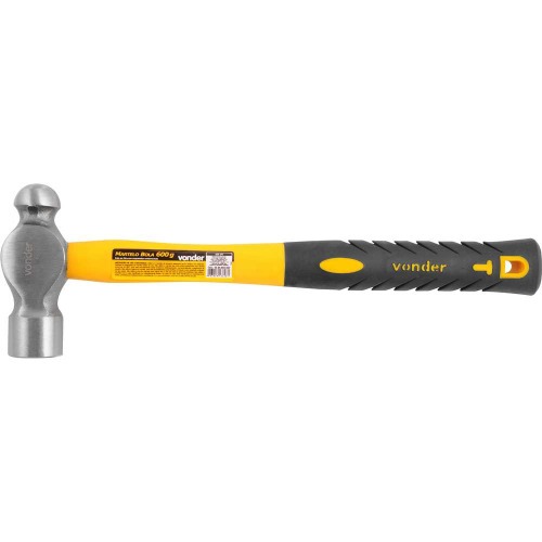 Martelo bola 600 g com cabo de fibra