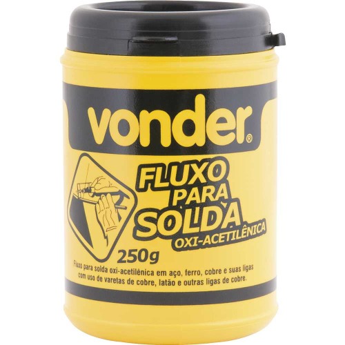 Fluxo para solda latão e bronze 250 g - 74.39.022.500 Fluxo para solda latão e bronze 250 g - 74.39.022.500