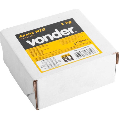 Arame para solda mig de 0,8 mm 1 kg uso sem g�s