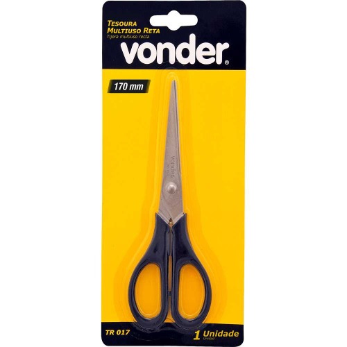 Tesoura manual reta de uso geral 170 mm - TR017