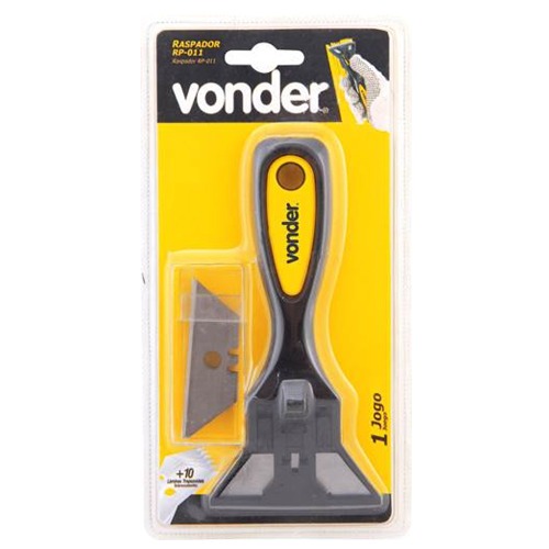 Raspador plano com 10 lminas trapezoidais - RP011