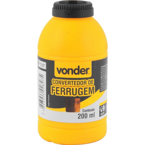 Convertedor de ferrugem 200 ml - Vonder Convertedor de ferrugem 200 ml - Vonder
