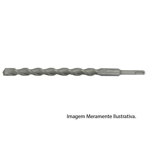 Broca de wídea para concreto 6 x 45 x 110 mm - SDS PLUS Broca de wídea para concreto 6 x 45 x 110 mm - SDS PLUS