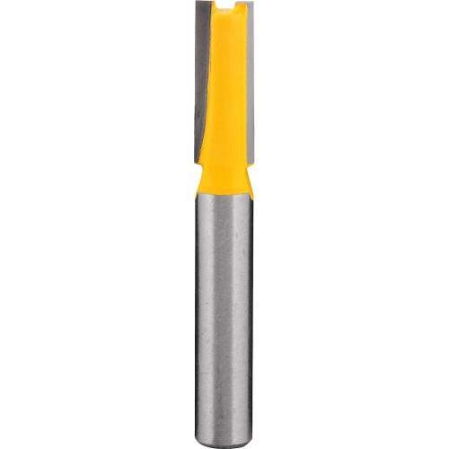 Fresa reta para acabamento sem rolamento com dentes de vdea 6 mm