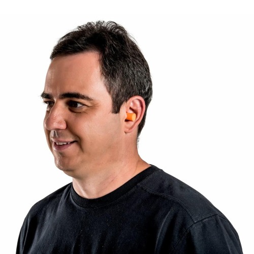 Protetor auditivo de espuma sem cordo