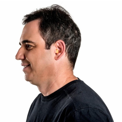 Protetor auditivo de espuma sem cordo