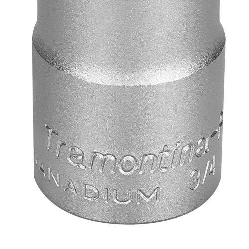 Soquete estriado 22 mm encaixe 3/4