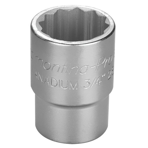 Soquete estriado 28 mm encaixe 3/4