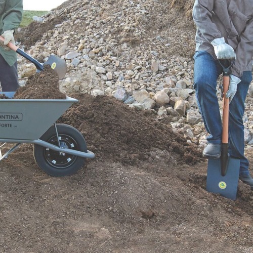 P� de bico com cabo de madeira 71 cm - 77405/434