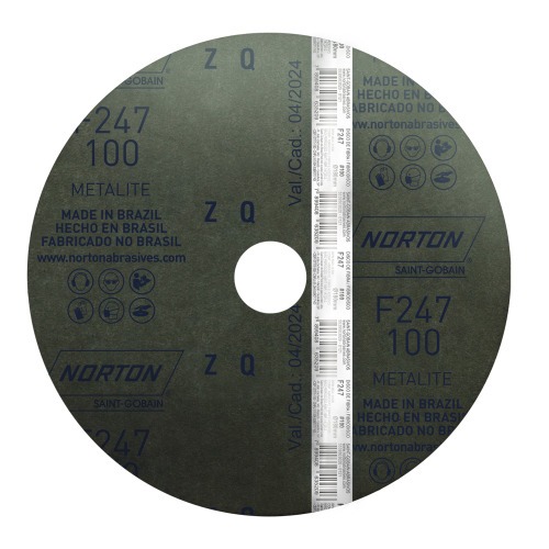 Disco de lixa de fibra 180 x 22 mm - F247