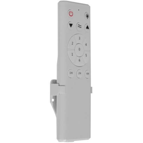 Ventilador de teto 3 ps Inverter dupla face branco/cinza com controle remoto - Elluz  110V/220V