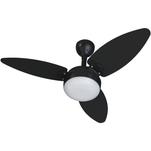 Ventilador de teto 3 ps dupla face com controle remoto - Elluz Inverter  110V/220V