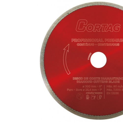 Disco diamantado liso 200 mm Cermica e porcelanato - Best Quality