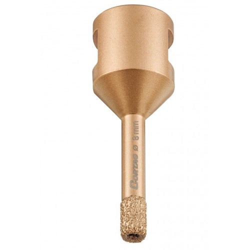 Serra copo diamantada 8 mm para esmerilhadeira rosca M14