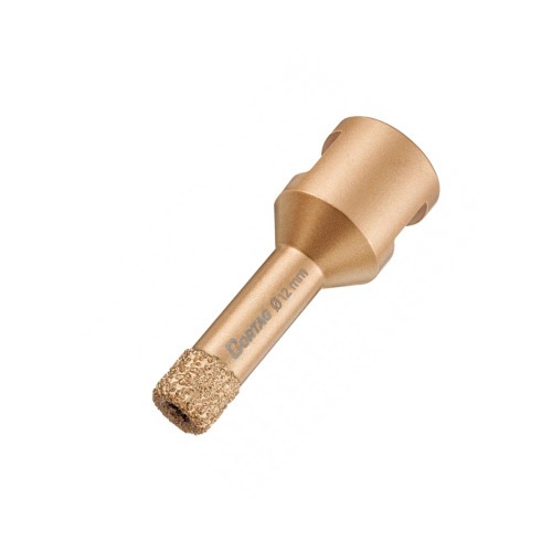 Serra copo diamantada 12 mm para esmerilhadeira rosca M14