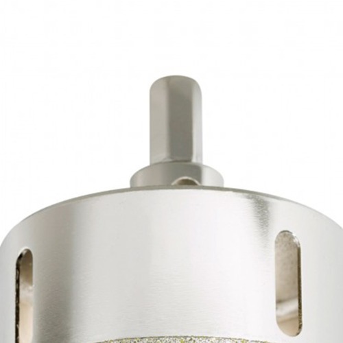 Serra copo diamantada 76mm para furadeira com haste sextavada - 60109 Serra copo diamantada 76mm para furadeira com haste sextavada - 60109