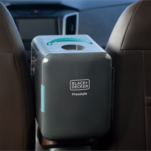 Mini geladeira porttil 4L eltrica bivolt e 12 volts com funo aquecer - MR60 Freestyle  110V/220V