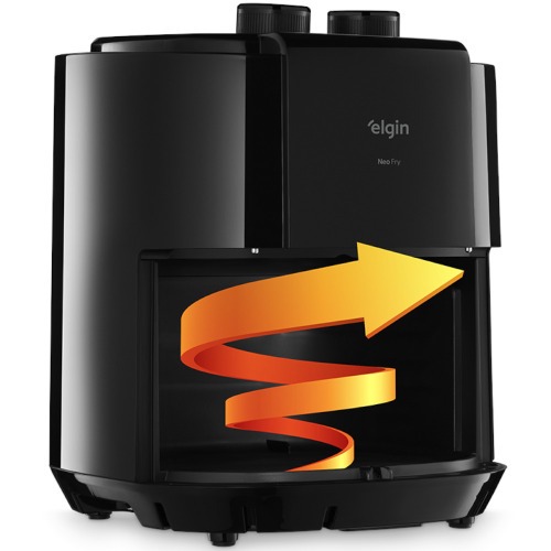Fritadeira el�trica sem �leo Air Fryer 3,5L 1.400 Watts - START FRY  110V