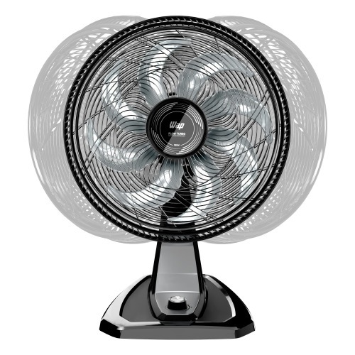 Ventilador de mesa e parede silencioso 50 cm 8 p�s 3 velocidades - Flow Turbo  220V