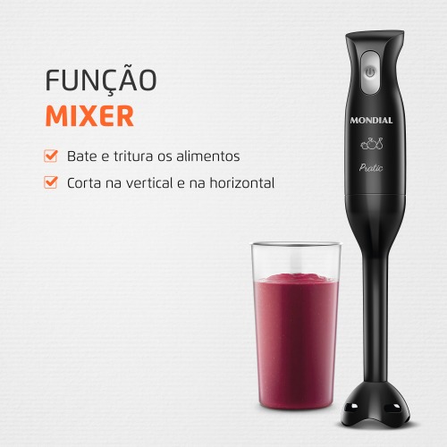 Mixer eltrico 200 Watts - M-15-B  220V