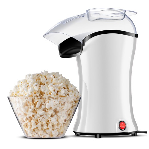 Pipoqueira elétrica com bico direcionador 1200 watts branco- PopFlix 110V Pipoqueira elétrica com bico direcionador 1200 watts branco- PopFlix 110V