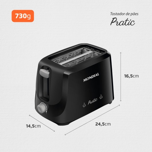 Torradeira de pes 700 Watts - T-18  110V