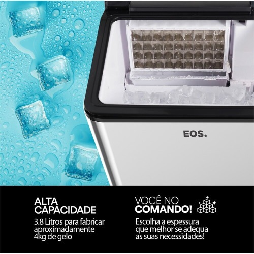 Mquina de Gelo 35 kg inox Ice Compact - EMG35  110V