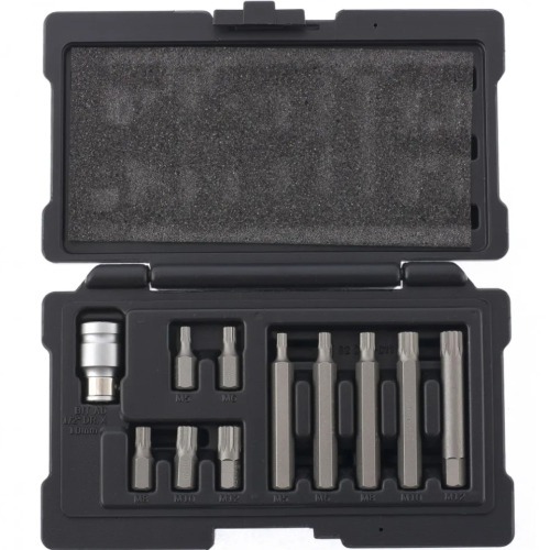 Jogo de bits spline encaixe sextavado 1/2