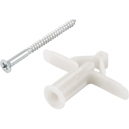 Jogo de parafusos com bucha para drywall 4,2 x 55 mm com 2 pares