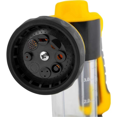 Esguicho plstico para jardim com copo para sabo 8 funes