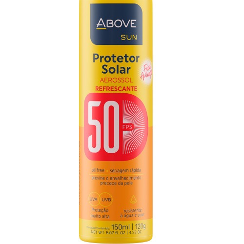 Protetor solar aerosol 150 ml FPS 50 - Sun Protetor solar aerosol 150 ml FPS 50 - Sun