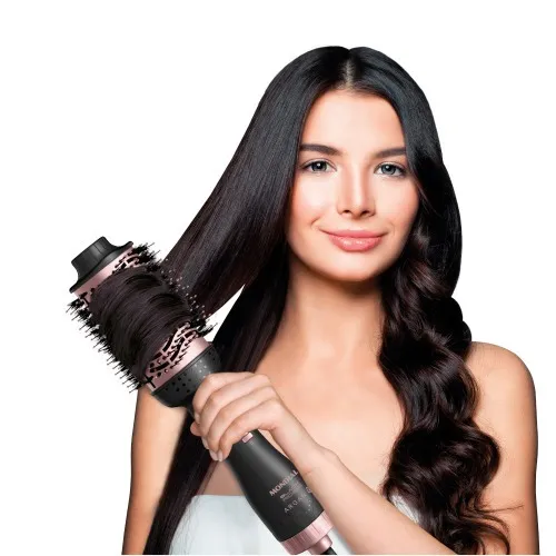 Escova secadora 1200W 3 em 1 Black Rose  - ES-14-BI  110V/220V