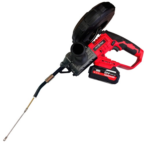 Passa Fio a bateria 21V 30 metros Brushless com 2 baterias - SGT-8650  110V/220V