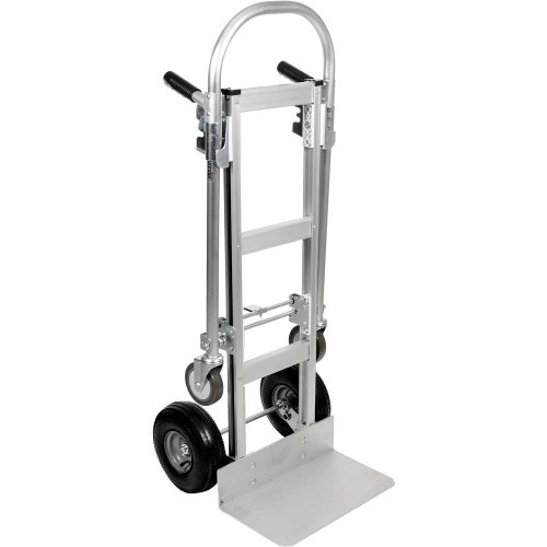 Carrinho para carga 2 em 1 alum�nio 150/300 kg