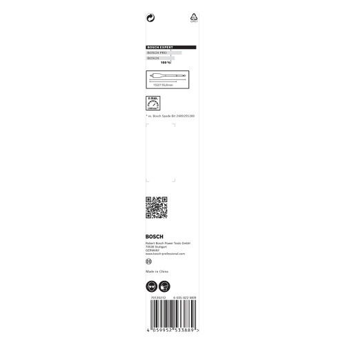 Broca chata para madeira 14 x 152 mm Expert - Self Cut Speed Broca chata para madeira 14 x 152 mm Expert - Self Cut Speed