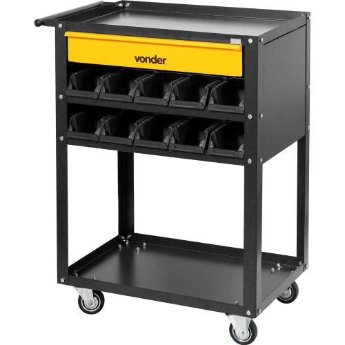 Carrinho para ferramentas aberto com 1 gaveta Carrinho para ferramentas aberto com 1 gaveta