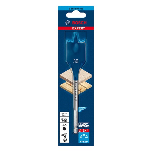 Broca chata para madeira 30 x 152 mm Expert - Self Cut Speed