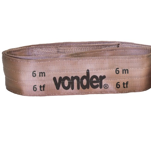 Cinta plana para eleva��o de carga at� 6 toneladas 6 metros - CE 660