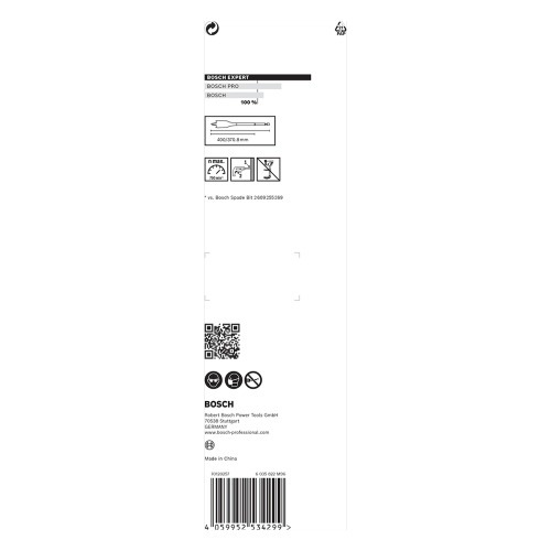 Broca chata para madeira 35 x 400 mm Expert - Self Cut Speed Broca chata para madeira 35 x 400 mm Expert - Self Cut Speed
