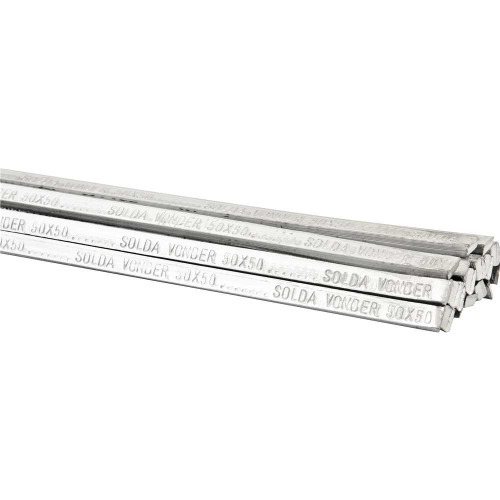 Estanho para solda 50% x 50% tipo vareta 2,5 kg