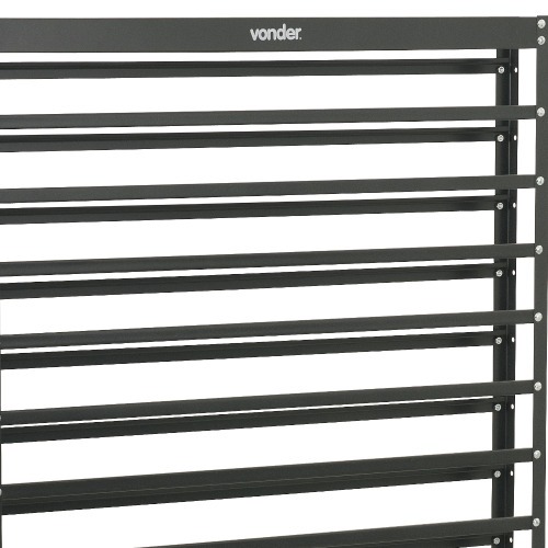 Estante met�lica para gavetas 150 x 101 x 16 cm