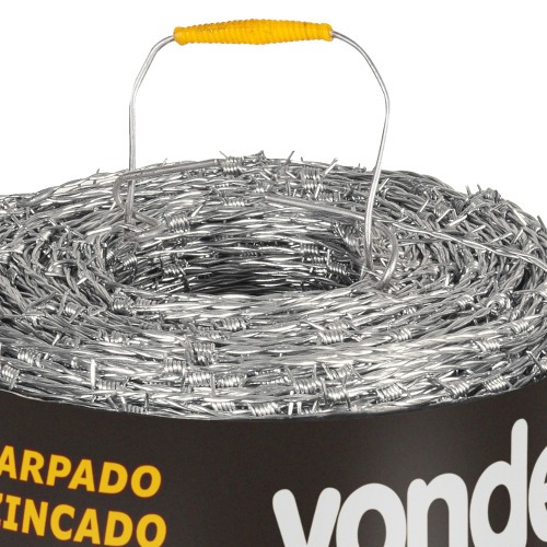 Arame farpado 250kgf rolo 500 metros Arame farpado 250kgf rolo 500 metros