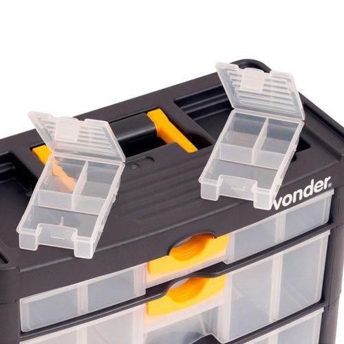 Organizador pl�stico com 2 compartimentos externos - OPV0400