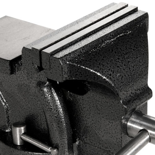 Torno de bancada com base giratria n 5 em ferro nodular