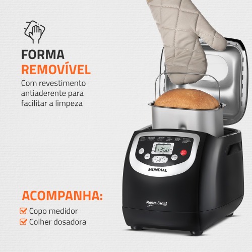 Panificadora Automática 700W Master Bread - NPF-53 110V Panificadora Automática 700W Master Bread - NPF-53 110V