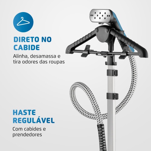 Passadeira a vapor 1.800 watts Vip Care - VP-07  110V