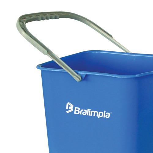 Balde pl�stico 25 litros com al�a - BA25AZ